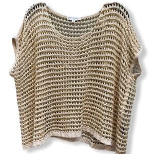Oxford Circus Acrylic‎ Sweater Gold Accents